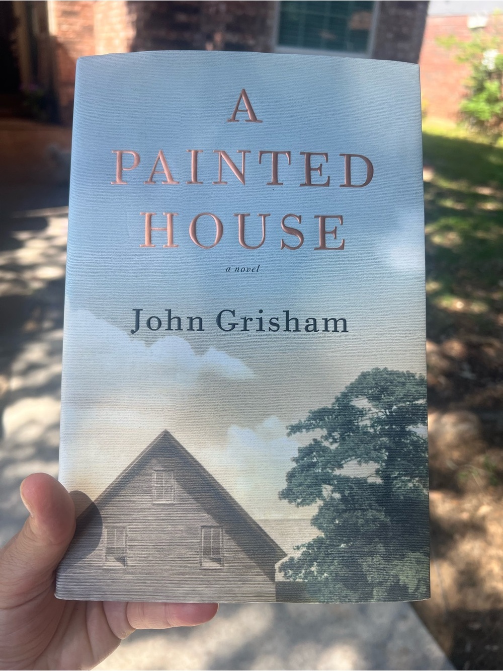 5/$25 'A Painted House' Hardcover - Light Blue Cover book